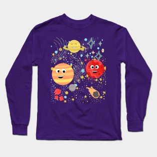 Stellar Smiles! Long Sleeve T-Shirt